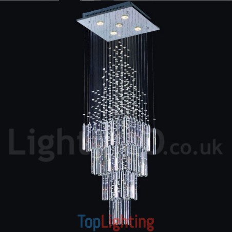 5 Lights Modern K9 Crystal Ceiling Pendant Light Indoor Chandelier Lighting Lamps Fixtures 5 Lights Modern K9 Crystal Ceiling Pendant Light Indoor Chandelier Lighting Lamps Fixtures