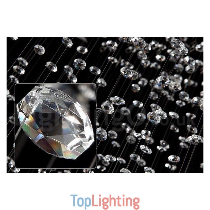 5 Lights Modern K9 Crystal Ceiling Pendant Light Indoor Chandelier Lighting Lamps Fixtures