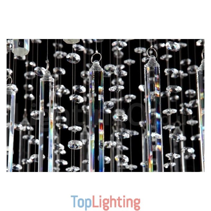 5 Lights Modern K9 Crystal Ceiling Pendant Light Indoor Chandelier Lighting Lamps Fixtures