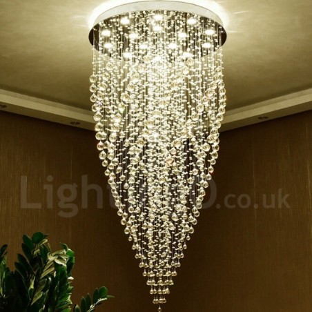 15 Lights Modern K9 Crystal Ceiling Pendant Light Indoor Chandelier Lighting Lamps Fixtures 15 Lights Modern K9 Crystal Ceiling Pendant Light Indoor Chandelier Lighting Lamps Fixtures