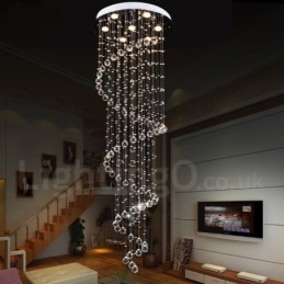 7 Lights Modern K9 Crystal Ceiling Pendant Light Indoor Chandelier Lighting Lamps Fixtures