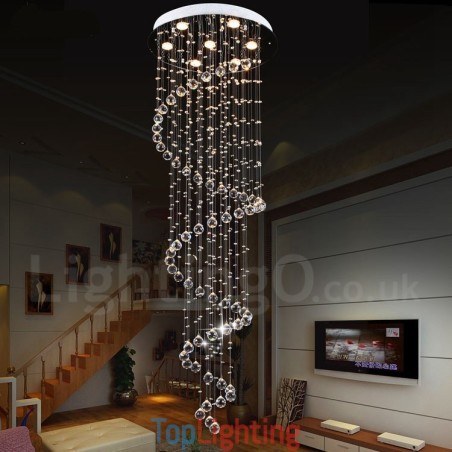 7 Lights Modern K9 Crystal Ceiling Pendant Light Indoor Chandelier Lighting Lamps Fixtures 7 Lights Modern K9 Crystal Ceiling Pendant Light Indoor Chandelier Lighting Lamps Fixtures