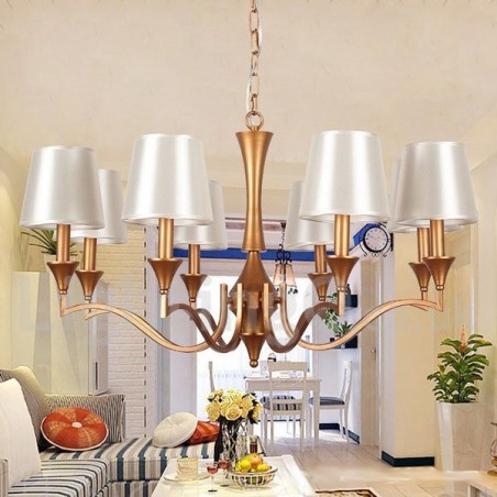 8 Light Candle Style Chandelier 8 Light Candle Style Chandelier