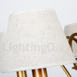 12 Light Modern Contemporary Rustic Retro Candle Style Chandelier