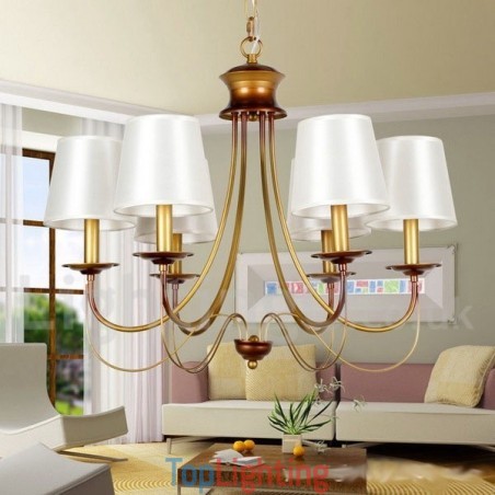6 Light Rustic Mediterranean Style Modern Contemporary Candle Style Chandelier 6 Light Rustic Mediterranean Style Modern Contemporary Candle Style Chandelier