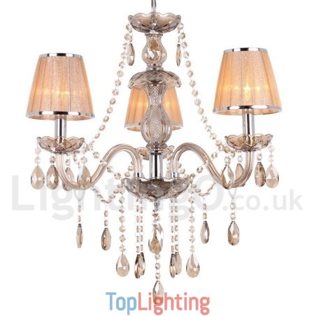 3 Light K9 Crystal Candle Style Chandelier 3 Light K9 Crystal Candle Style Chandelier