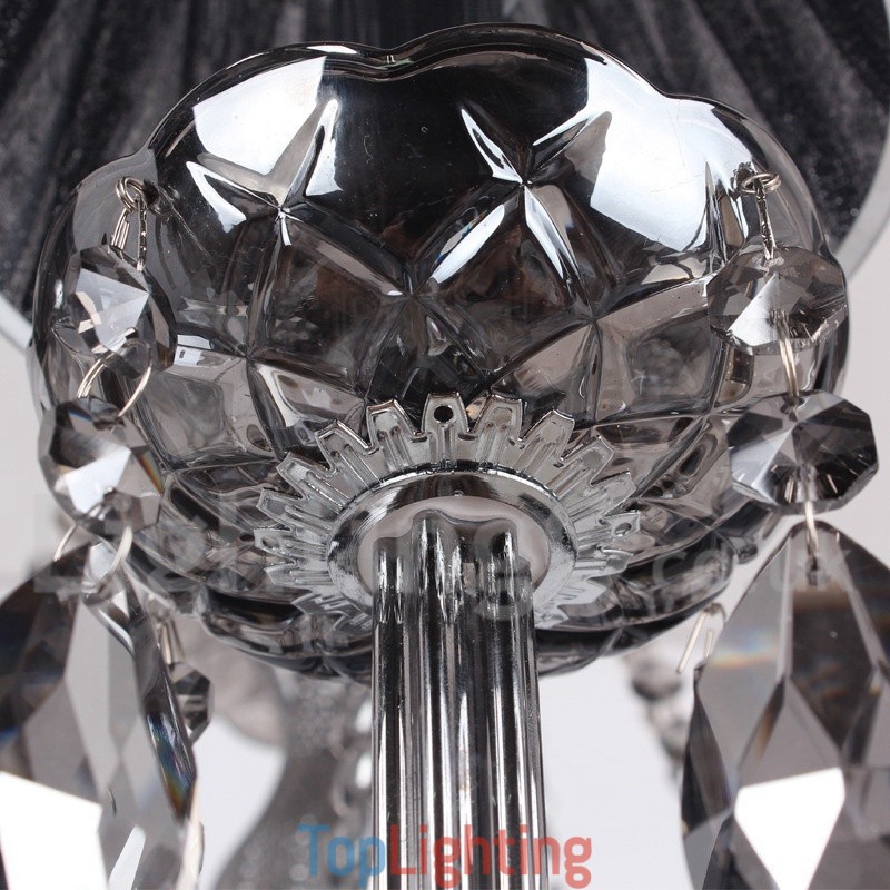 8 Light K9 Crystal Candle Style Chandelier