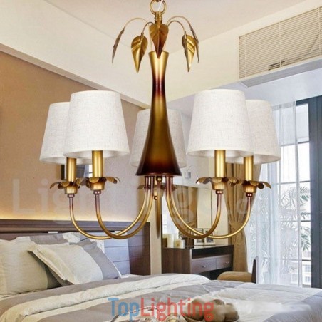 5 Light Modern Contemporary Rustic Candle Style Chandelier 5 Light Modern Contemporary Rustic Candle Style Chandelier