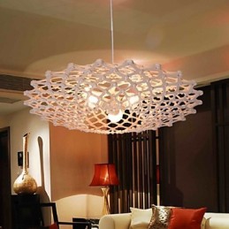 Vintage Wood Chandelier
