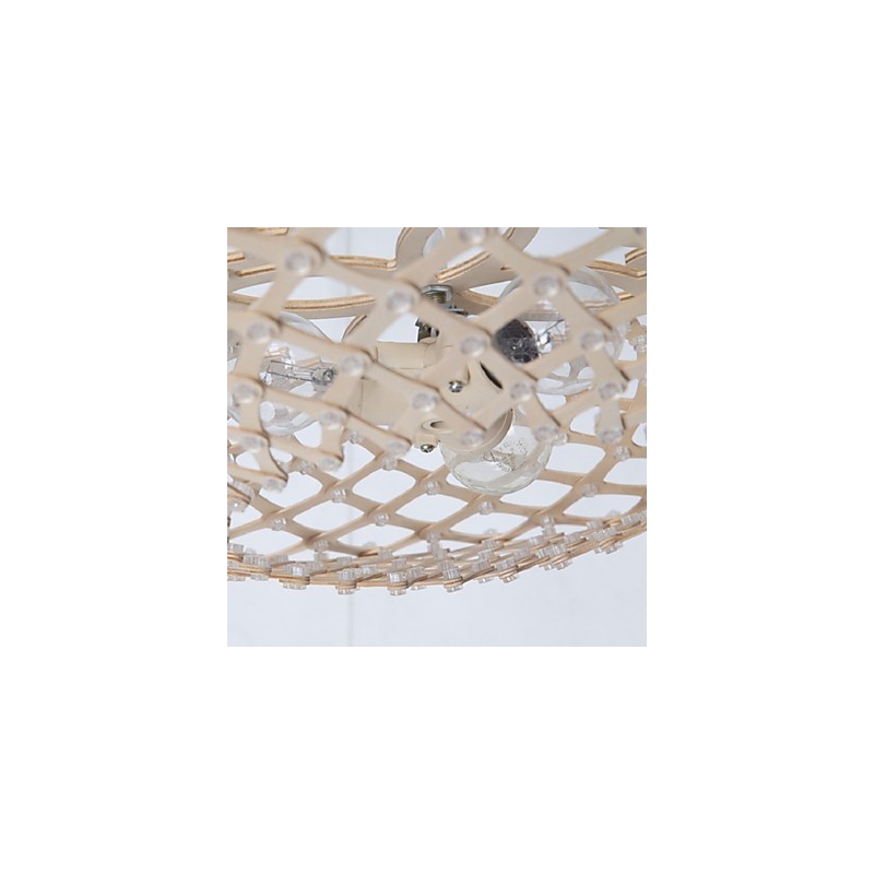 Vintage Wood Chandelier