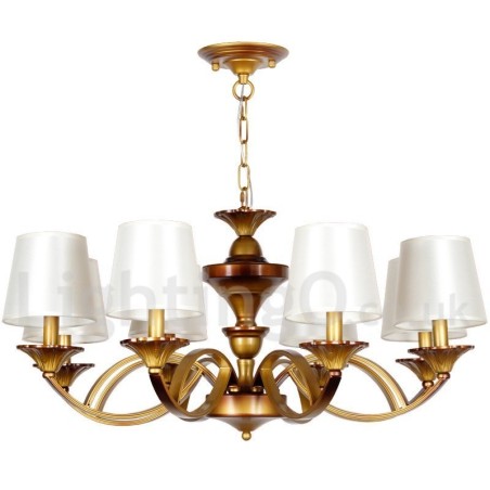 8 Light Retro Mediterranean Style Rustic Candle Style Chandelier 8 Light Retro Mediterranean Style Rustic Candle Style Chandelier