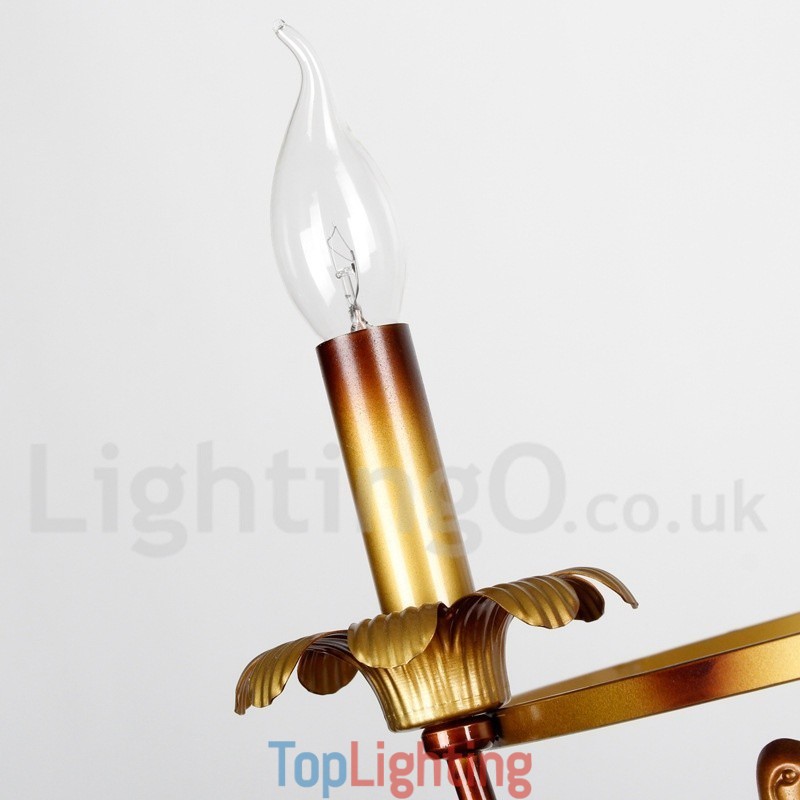 3 Light Retro Candle Style Chandelier