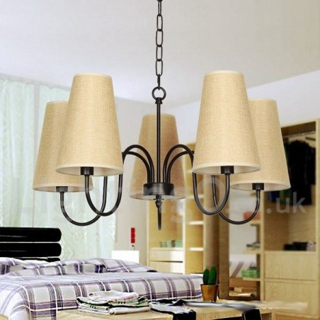 5 Light Retro Contemporary Candle Style Chandelier 5 Light Retro Contemporary Candle Style Chandelier