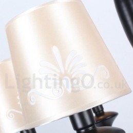 3 Light Mediterranean Style Candle Style Chandelier