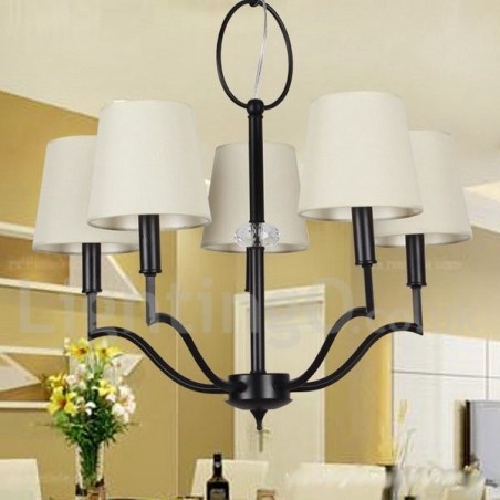 5 Light Modern Contemporary Candle Style Chandelier 5 Light Modern Contemporary Candle Style Chandelier
