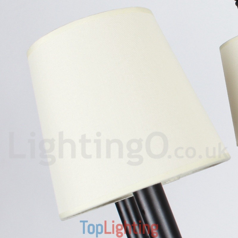 4 Light Retro Candle Style Chandelier