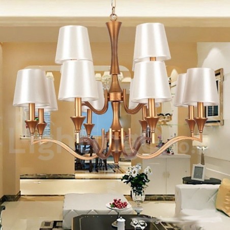 12 Light Mediterranean Style Candle Style Chandelier 12 Light Mediterranean Style Candle Style Chandelier