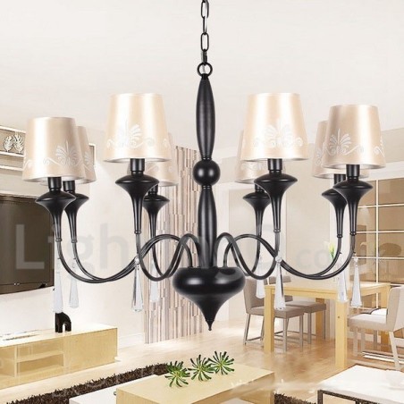 8 Light Candle Style Chandelier 8 Light Candle Style Chandelier