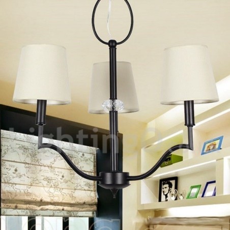 3 Light Modern Contemporary Candle Style Chandelier 3 Light Modern Contemporary Candle Style Chandelier