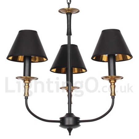 3 Light Retro Contemporary Candle Style Chandelier 3 Light Retro Contemporary Candle Style Chandelier