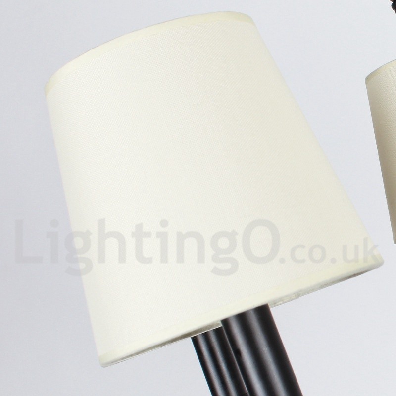 3 Light Contemporary Retro Candle Style Chandelier