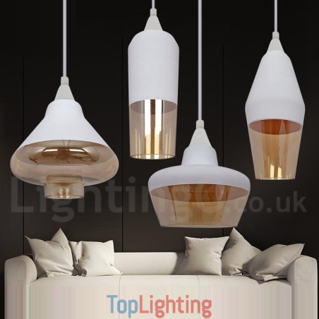 European Retro Lounge Glass Pendant Light European Retro Lounge Glass Pendant Light