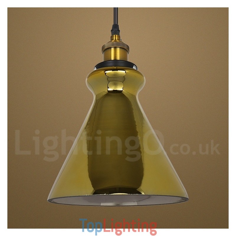 European Glass Pendant Light