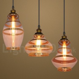 Bar Lounge European Glass Pendant Light