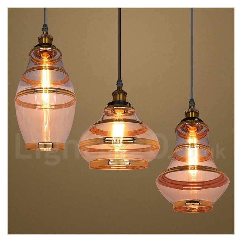 Bar Lounge European Glass Pendant Light