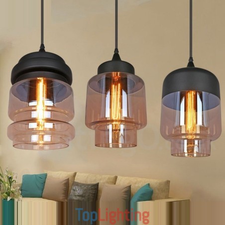 Rustic Glass Pendant Light European Lounge Pendant Lamp Rustic Glass Pendant Light European Lounge Pendant Lamp