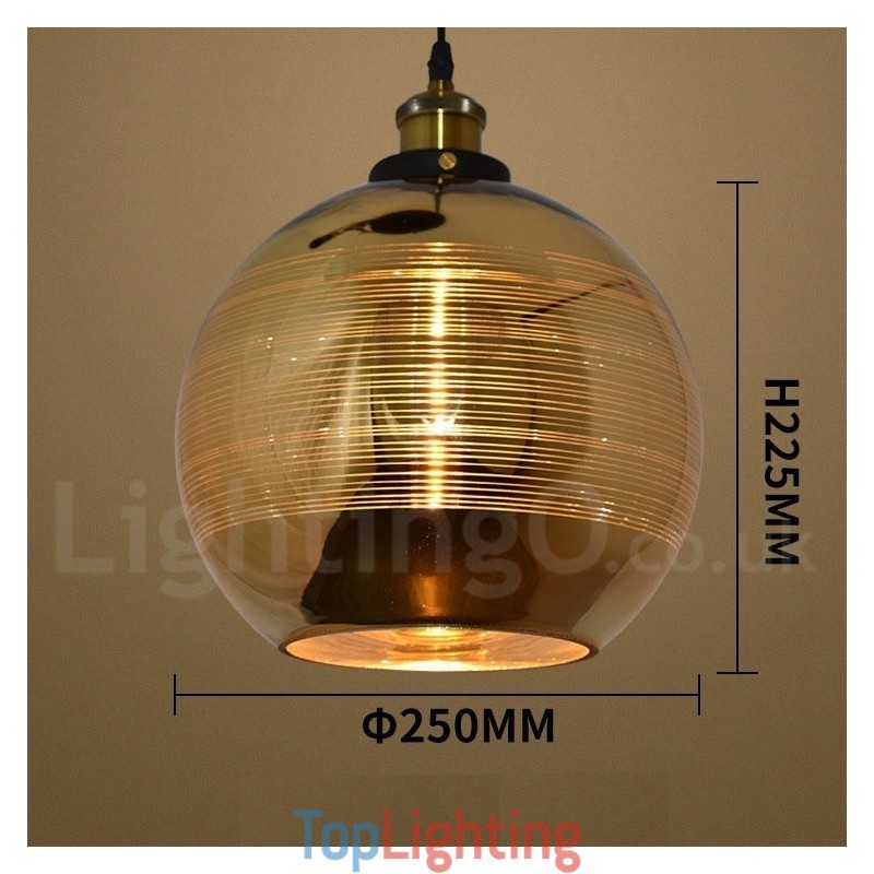 European Glass Pendant Light Cafe Pendant Lamp