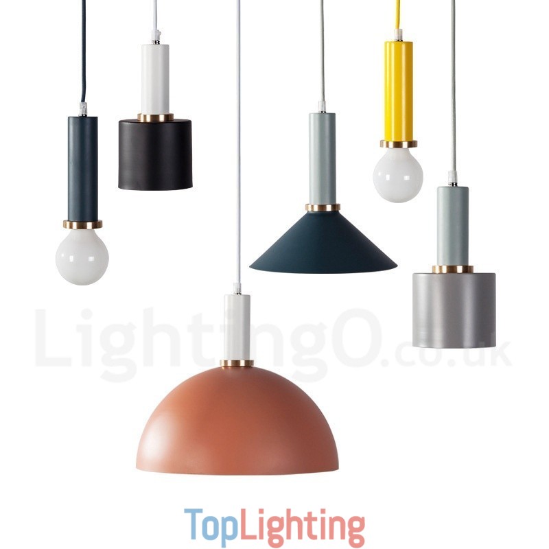 1 Light Nordic Style Modern Contemporary Cafe Pendant Light