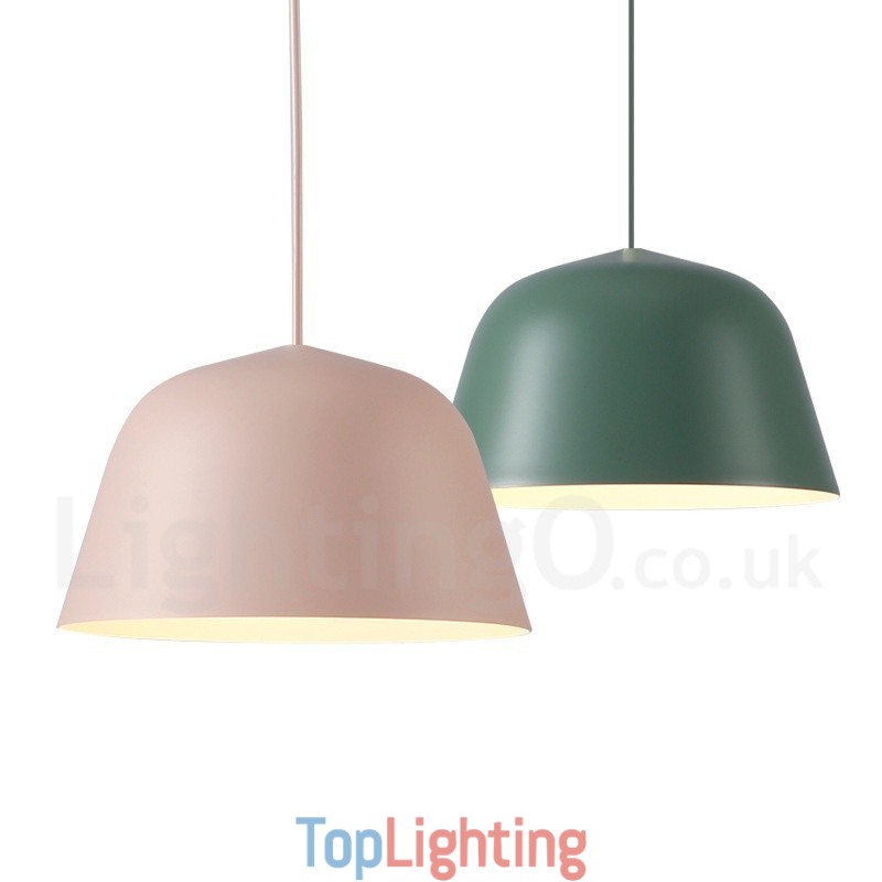 1 Light Modern Contemporary Steel Pendant Light with Aluminum alloy Shade