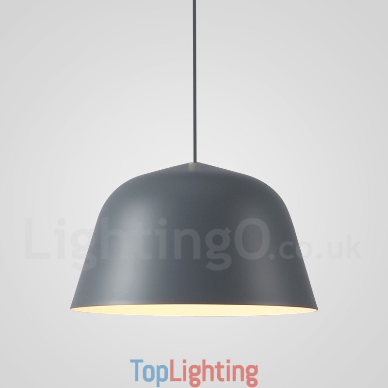 1 Light Modern Contemporary Steel Pendant Light with Aluminum alloy Shade