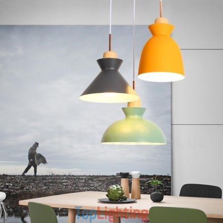 1 Light Modern Contemporary Steel Pendant Light with Aluminum alloy Shade 1 Light Modern Contemporary Steel Pendant Light with Aluminum alloy Shade