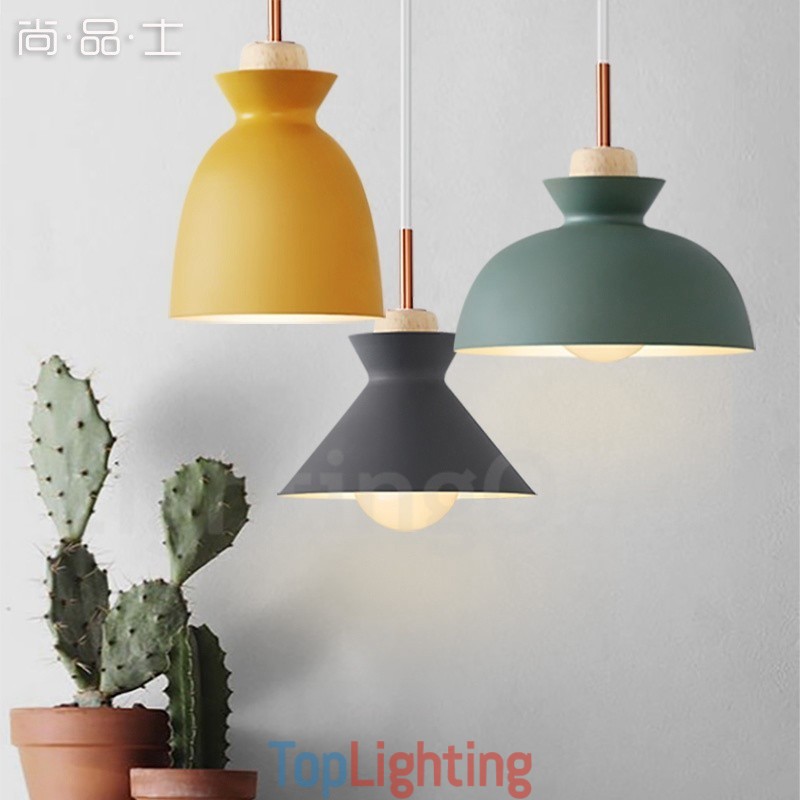 1 Light Modern Contemporary Steel Pendant Light with Aluminum alloy Shade