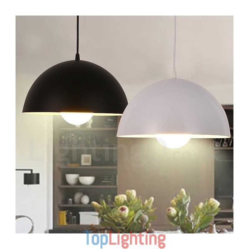 1 Light Modern Contemporary Steel Pendant Light with Aluminum alloy Shade