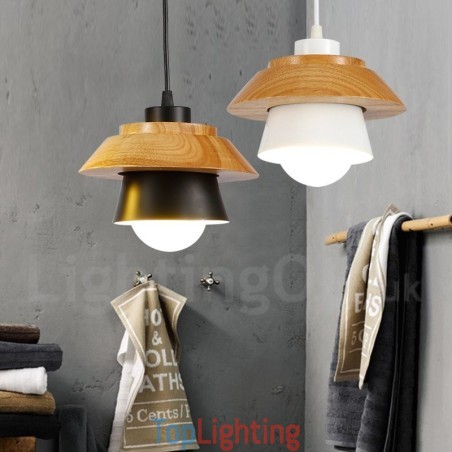 1 Light Modern Contemporary Wood Pendant Light with Aluminum alloy Shade 1 Light Modern Contemporary Wood Pendant Light with Aluminum alloy Shade