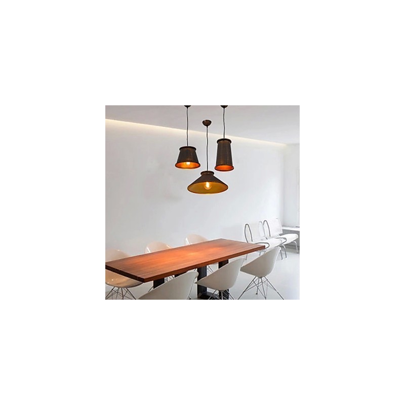 3 Light Chandelier Mini Style Modern Contemporary Metal Pendant Light