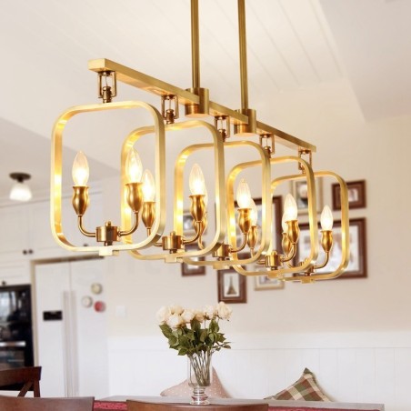 Retro Rustic Luxury Brass Pendant Lamp Chandelier Retro Rustic Luxury Brass Pendant Lamp Chandelier