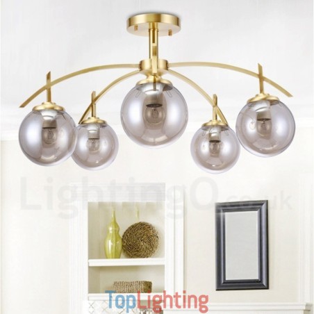 8 Light Retro Rustic Luxury Brass Pendant Lamp Chandelier with Glass Shade 8 Light Retro Rustic Luxury Brass Pendant Lamp Chandelier with Glass Shade