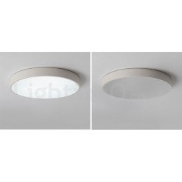 Ultra Thin Dimmable Modern Contemporary Nordic Style Flush Mount Ceiling Lights with Acrylic Shade with Remote Control Also Can Be Used As Wall Light