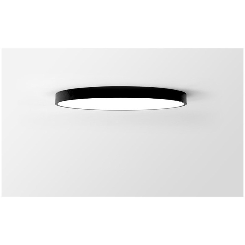 Ultra Thin Dimmable Modern Contemporary Nordic Style Flush Mount Ceiling Lights with Acrylic Shade with Remote Control Also Can Be Used As Wall Light