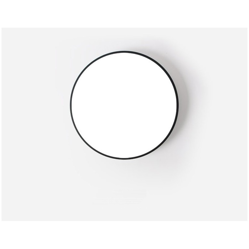 Ultra Thin Dimmable Modern Contemporary Nordic Style Flush Mount Ceiling Lights with Acrylic Shade with Remote Control Also Can Be Used As Wall Light