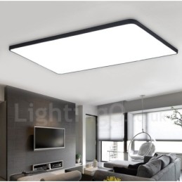 Dimmable Modern Contemporary Nordic Style Flush Mount Ceiling Lights with Acrylic Shade with Remote Control