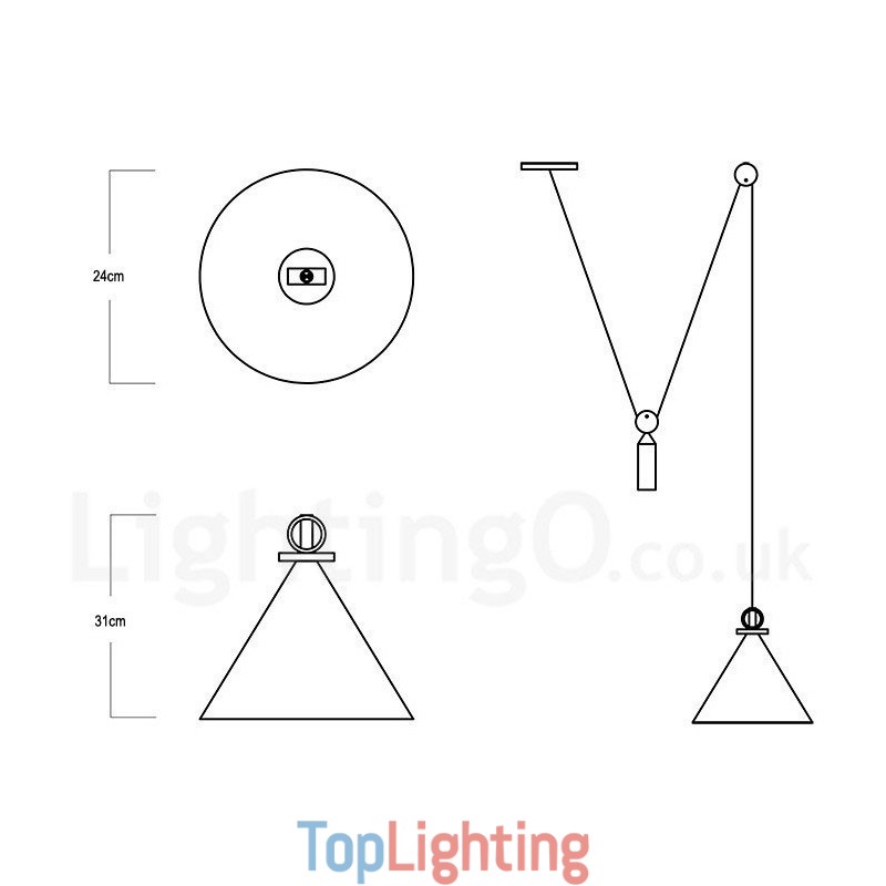 Pure Copper Modern Contemporary Nordic Style Rise and Fall Pendant Light Brass Ceiling Lamp