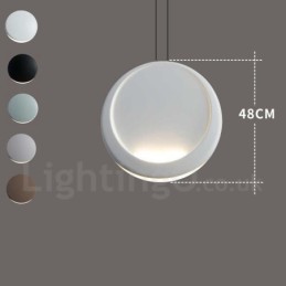 1 Light Cement Modern Contemporary Pendant Light Ceiling Lamp