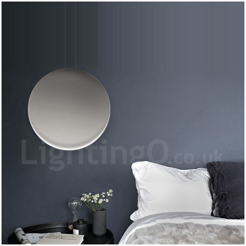 1 Light Cement Modern Contemporary Pendant Light Ceiling Lamp