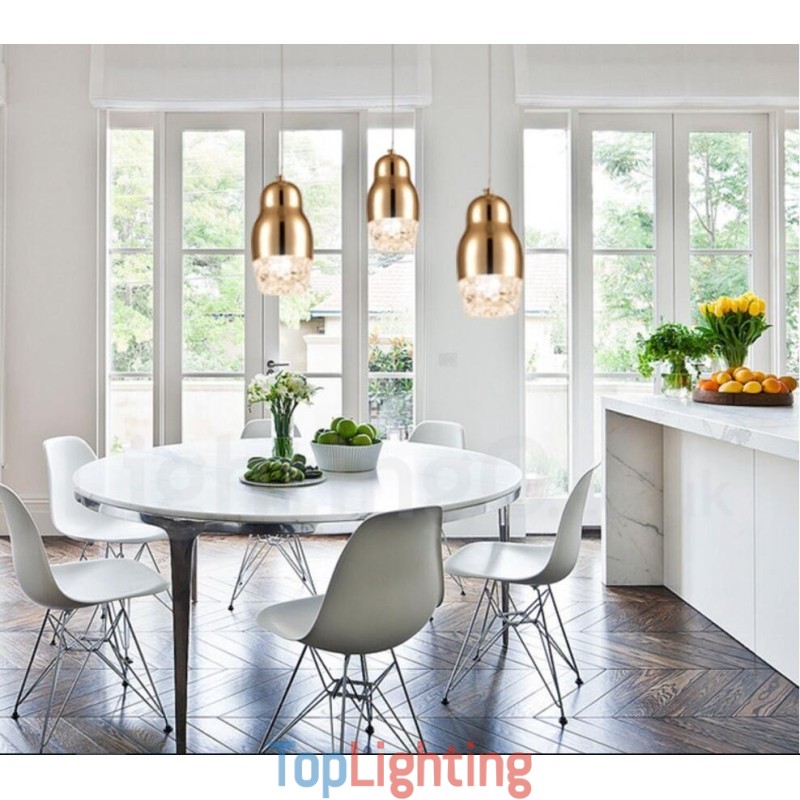 Modern Contemporary 1 Light Aluminum Alloy Pendant Light with Acrylic Shade