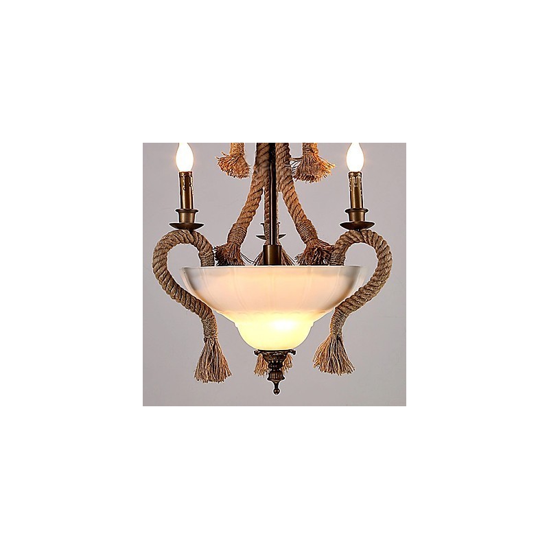 Chandelier Mini Style Modern Contemporary Metal